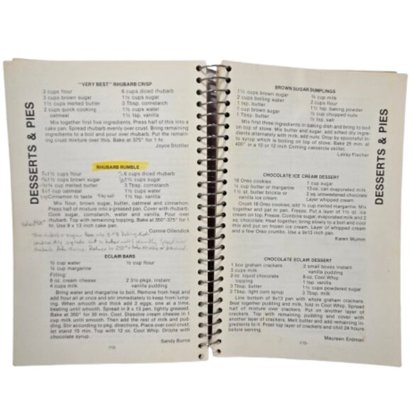 Vintage 1980s Cookbook St. Mark's Lutheran Church Benson, Minnesota USA - Picture 5 of 16